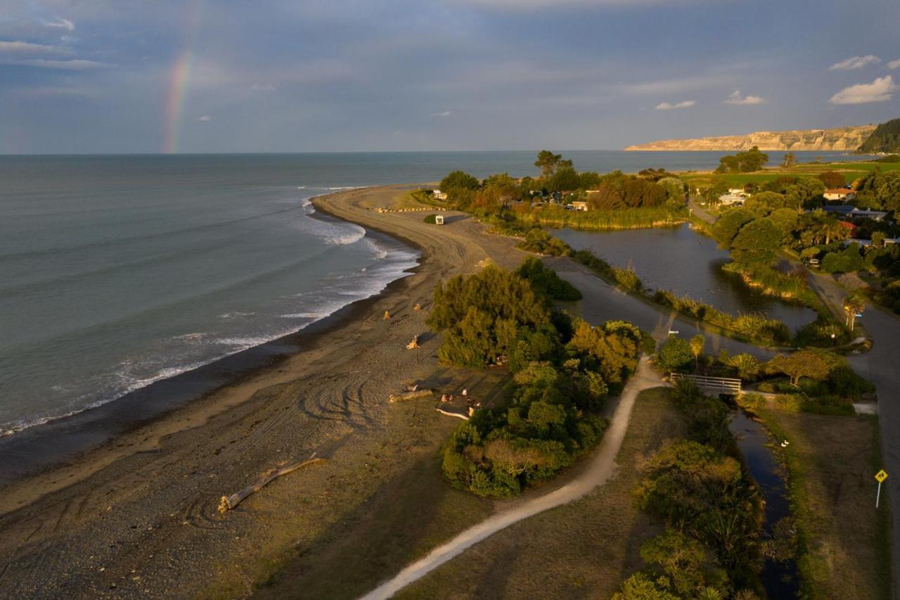 Te Awanga Beach Front Wine Makers Cottage מראה חיצוני תמונה